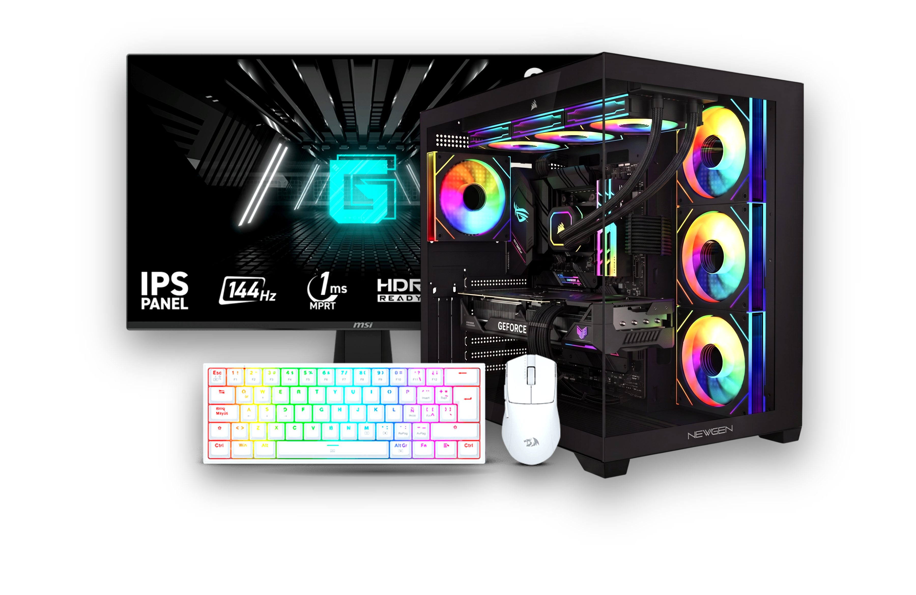 Setup Gamer Ryzen 7 9800X3D | RTX 5070 Ti | 32GB RAM | 1TB M.2